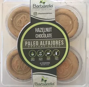 Paleo hazelnut alfajores
