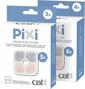 Catit - Coal Filter For Pixi - 2.5L - 6pcs