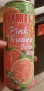 Parrot brand, pink guava juice