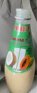 Coconut milk and coconut pulp drink
