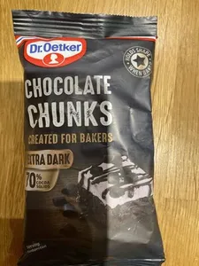 Dr Oetker Chocolate Chunks