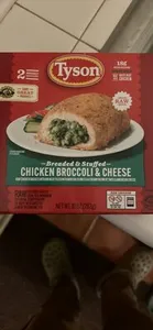 Breaded & Stuffed Chicken Broccoli & Cheese