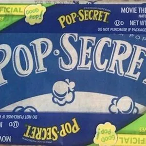 Pop Secret Popcorn; Movie Theater Butter