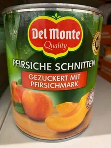 Del Monte Pfirsiche Schnitten