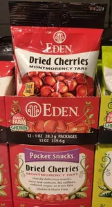 Eden dried cherries imp