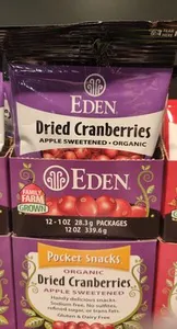 Eden dried cranberries imp
