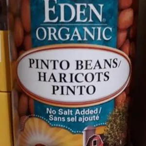 Pinto Beans, No Salt Added, Organic