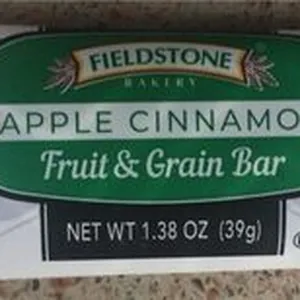 Apple cinnmon fruit & grain bar