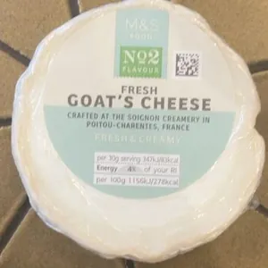 Fresh goat’s cheese