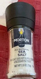 morton all natural sea salt