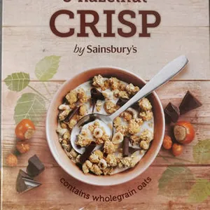 Dark chocolate & hazelnut CRISP by Sainsbury’s
