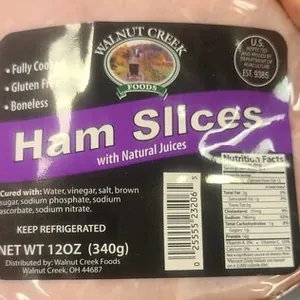 Ham slices