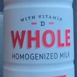Whole homogenized milk