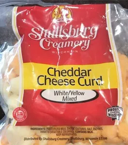 Cheddar cheese curd