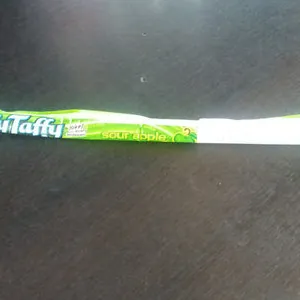Laffy taffy, taffy candy, sour apple, sour apple