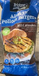 Alaskan pollock burgers