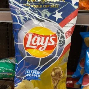 Lay’s bacon wrapped jalapeño popper