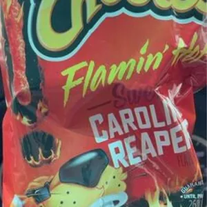 Carolina reaper hot cheetos