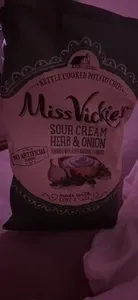 Kettle Cooked Potato Chips Sour Cream Herb & Onion