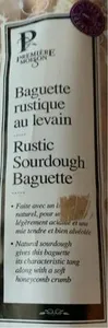 Rustic Sourdough Baguette