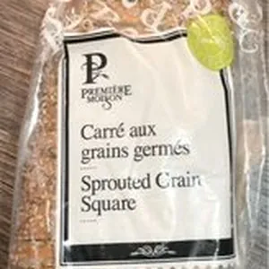 Carrés aux grains germés