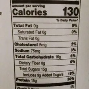 Vanilla greek nonfat yogurt, vanilla