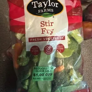 Stirfry Fresh Vegetables