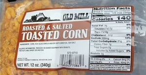 Roasted & Salted Toasted Corn