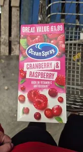 Ocean spray cranberry&rasberry