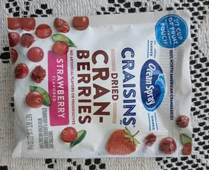Ocean spray, craisins, strawberry dried cranberry