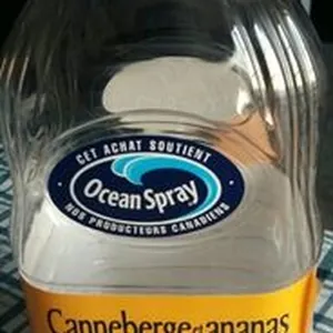 Jus canneberge et ananas