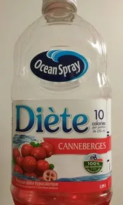 Ocean Spray Diète Canneberges