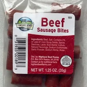 Beef Sausage Bites