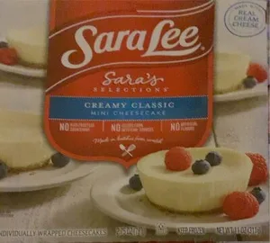 Sara Lee Creamy Classic Mini Cheesecake
