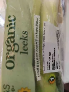 Organic leeks