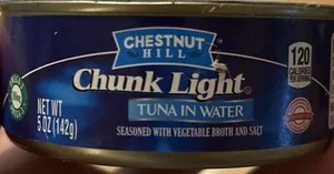 Chunk light tuna in water