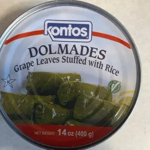 Grape leaves stuffed with rice