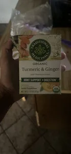 Organic Turmeric With Meadowsweet & Ginger Herbal Tea