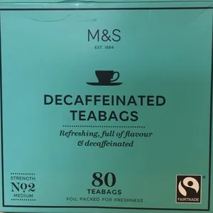 Decaffeinated Teabags