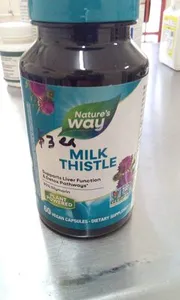 Nature's way milk thistle 60 tabs