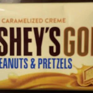 Hershey's Gold peanuts & pretzels