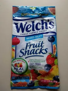 Mixed fruit snacks, mixed fruit