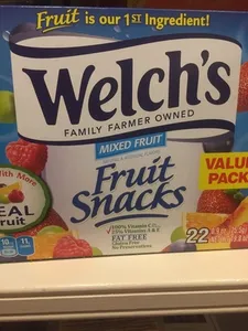 Welch's, fruit snacks, mixed fruit