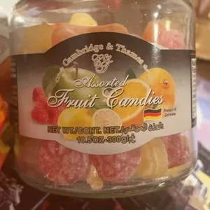 Assorted fruit candies