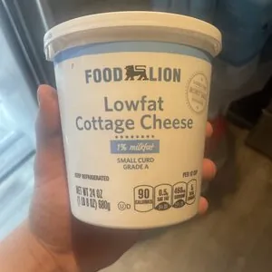 Food lion, lowfat cottage cheese