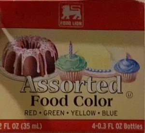 Assorted Food Color