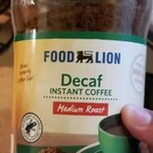 Decaf instant coffee