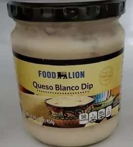 Food lion queso Blanco dip