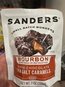 Sanders Bourbon Dark Chocolate Sea Salt Caramels
