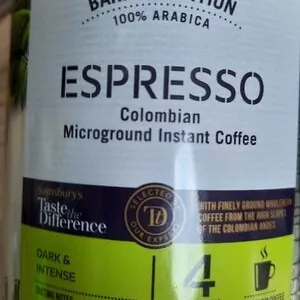 Expresso instant coffee